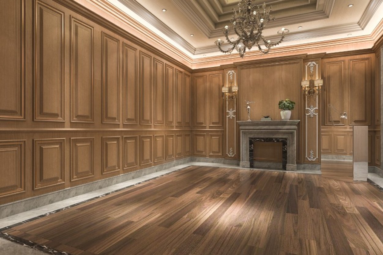 wainscoting wall paneling